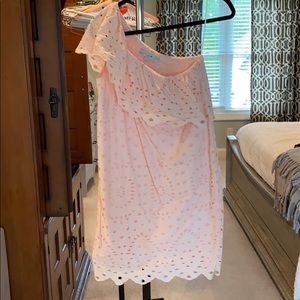 Loft one-shoulder dress